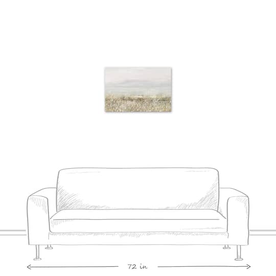 Abstract Landscape 24" x 16" Canvas Wall Art